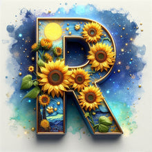 Load image into Gallery viewer, AB Diamond Painting - Full Square - Van Gogh letters (30*30CM)