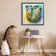 Load image into Gallery viewer, AB Diamond Painting - Full Square - Van Gogh letters (30*30CM)