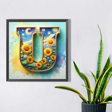 Load image into Gallery viewer, AB Diamond Painting - Full Square - Van Gogh letters (30*30CM)
