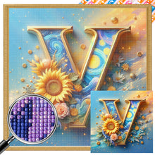 Load image into Gallery viewer, AB Diamond Painting - Full Square - Van Gogh letters (30*30CM)