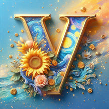 Load image into Gallery viewer, AB Diamond Painting - Full Square - Van Gogh letters (30*30CM)