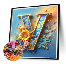Load image into Gallery viewer, AB Diamond Painting - Full Square - Van Gogh letters (30*30CM)