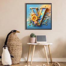 Load image into Gallery viewer, AB Diamond Painting - Full Square - Van Gogh letters (30*30CM)