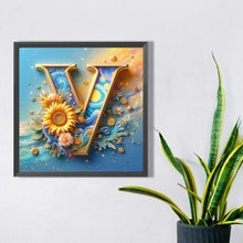 Load image into Gallery viewer, AB Diamond Painting - Full Square - Van Gogh letters (30*30CM)