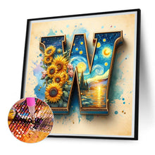 Load image into Gallery viewer, AB Diamond Painting - Full Square - Van Gogh letters (30*30CM)