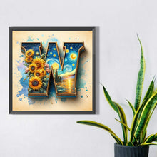Load image into Gallery viewer, AB Diamond Painting - Full Square - Van Gogh letters (30*30CM)
