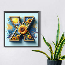 Load image into Gallery viewer, AB Diamond Painting - Full Square - Van Gogh letters (30*30CM)