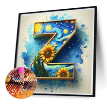 Load image into Gallery viewer, AB Diamond Painting - Full Square - Van Gogh letters (30*30CM)