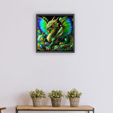 Load image into Gallery viewer, Diamond Painting - Full Round - Dark glass dragon (30*30CM)