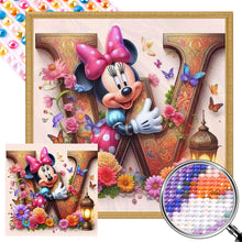Load image into Gallery viewer, AB Diamond Painting - Full Round - Mickey and Minnie (30*30CM)