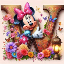 Load image into Gallery viewer, AB Diamond Painting - Full Round - Mickey and Minnie (30*30CM)