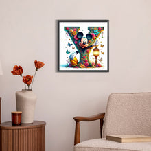 Load image into Gallery viewer, AB Diamond Painting - Full Round - Mickey and Minnie (30*30CM)