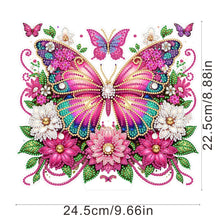 Load image into Gallery viewer, Acrylic Special Shaped Butterfly Flower Desktop Diamond Art Kits for Home Office