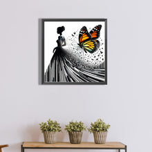 Load image into Gallery viewer, Diamond Painting - Full Round - Piano girl (40*40CM)