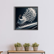 Load image into Gallery viewer, Diamond Painting - Full Round - Piano girl (40*40CM)