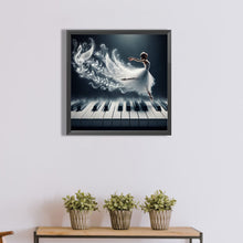 Load image into Gallery viewer, Diamond Painting - Full Round - Piano girl (40*40CM)