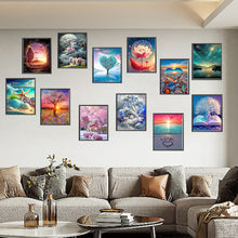 Load image into Gallery viewer, 12pcs Round Diamond Painting Set - Suit