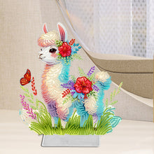 Load image into Gallery viewer, Alpaca Acrylic Special Shape Diamond Painting Desktop Decorations for Beginners