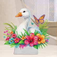 Load image into Gallery viewer, Duck Acrylic Special Shape Diamond Painting Desktop Ornaments for Home Decor