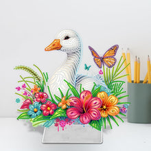 Load image into Gallery viewer, Duck Acrylic Special Shape Diamond Painting Desktop Ornaments for Home Decor