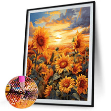 Load image into Gallery viewer, Diamond Painting - Full Square - Sunflower (45*60CM)