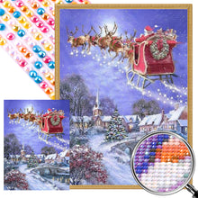 Load image into Gallery viewer, AB Diamond Painting - Full Round - Fantasy Christmas Eve (40*55CM)