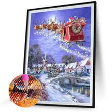 Load image into Gallery viewer, AB Diamond Painting - Full Round - Fantasy Christmas Eve (40*55CM)