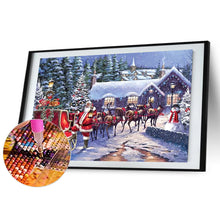 Load image into Gallery viewer, AB Diamond Painting - Full Round - Christmas Snow Night (60*40CM)