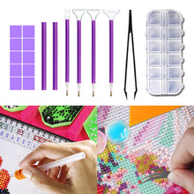 Load image into Gallery viewer, Diamond Art Pen Kit Rhinestones Storage Case Diamond Painting Accessories Kit