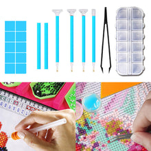 Load image into Gallery viewer, Diamond Art Pen Kit Rhinestones Storage Case Diamond Painting Accessories Kit