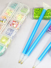 Load image into Gallery viewer, Diamond Art Pen Kit Rhinestones Storage Case Diamond Painting Accessories Kit