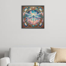 Load image into Gallery viewer, Diamond Painting - Partial Special Shaped - Dragonfly (40*40CM)