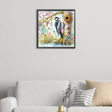 Load image into Gallery viewer, Diamond Painting - Partial Special Shaped - Woodpecker (40*40CM)