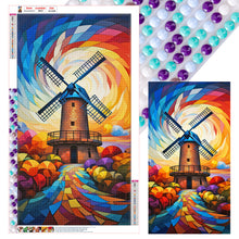 Load image into Gallery viewer, Diamond Painting - Full Round - Windmill tower (40*70CM)