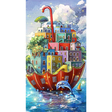 Load image into Gallery viewer, Diamond Painting - Full Round - Drifting house (40*70CM)