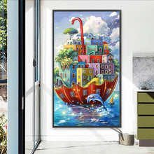 Load image into Gallery viewer, Diamond Painting - Full Round - Drifting house (40*70CM)