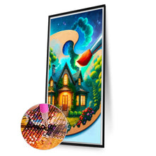 Load image into Gallery viewer, Diamond Painting - Full Round - Painted house (40*70CM)