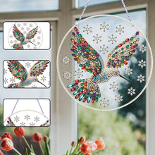 Load image into Gallery viewer, PVC Glass Special Shaped Color Pattern Diamond Painting Hanging Suncatcher
