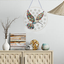 Load image into Gallery viewer, PVC Glass Special Shaped Color Pattern Diamond Painting Hanging Suncatcher