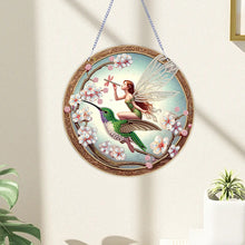Load image into Gallery viewer, PVC Glass Special Shaped Color Pattern Diamond Painting Hanging Suncatcher