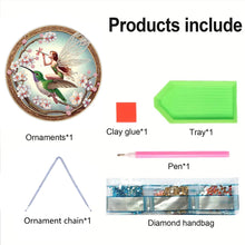 Load image into Gallery viewer, PVC Glass Special Shaped Color Pattern Diamond Painting Hanging Suncatcher