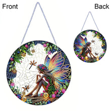 Load image into Gallery viewer, PVC Glass Special Shaped Color Pattern Diamond Painting Hanging Suncatcher