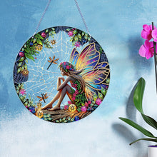 Load image into Gallery viewer, PVC Glass Special Shaped Color Pattern Diamond Painting Hanging Suncatcher