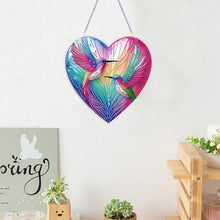 Load image into Gallery viewer, PVC Glass Special Shaped Color Pattern Diamond Painting Hanging Suncatcher