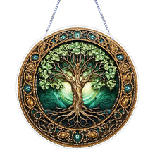 Load image into Gallery viewer, PVC Glass Special Shaped Color Pattern Diamond Painting Hanging Suncatcher