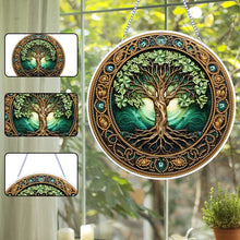 Load image into Gallery viewer, PVC Glass Special Shaped Color Pattern Diamond Painting Hanging Suncatcher