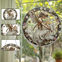 Load image into Gallery viewer, PVC Glass Special Shaped Color Pattern Diamond Painting Hanging Suncatcher