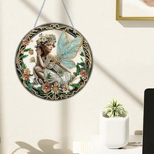 Load image into Gallery viewer, PVC Glass Special Shaped Color Pattern Diamond Painting Hanging Suncatcher