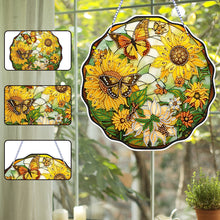 Load image into Gallery viewer, PVC Glass Special Shaped Color Pattern Diamond Painting Hanging Suncatcher