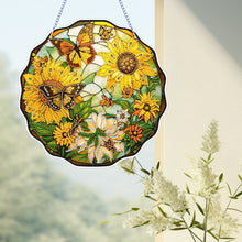 Load image into Gallery viewer, PVC Glass Special Shaped Color Pattern Diamond Painting Hanging Suncatcher